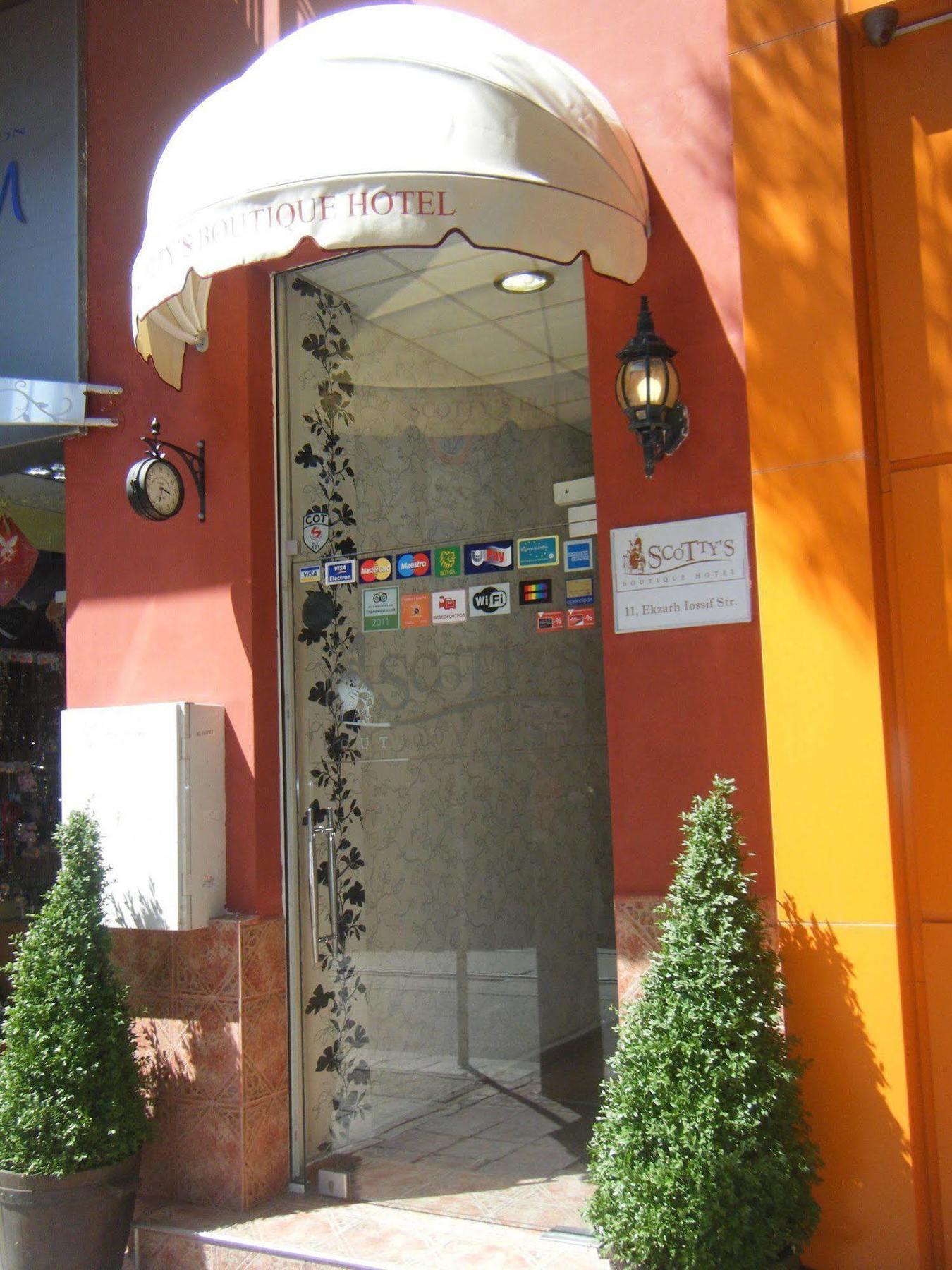 Scotty'S Boutique Hotel Sofia Exteriör bild